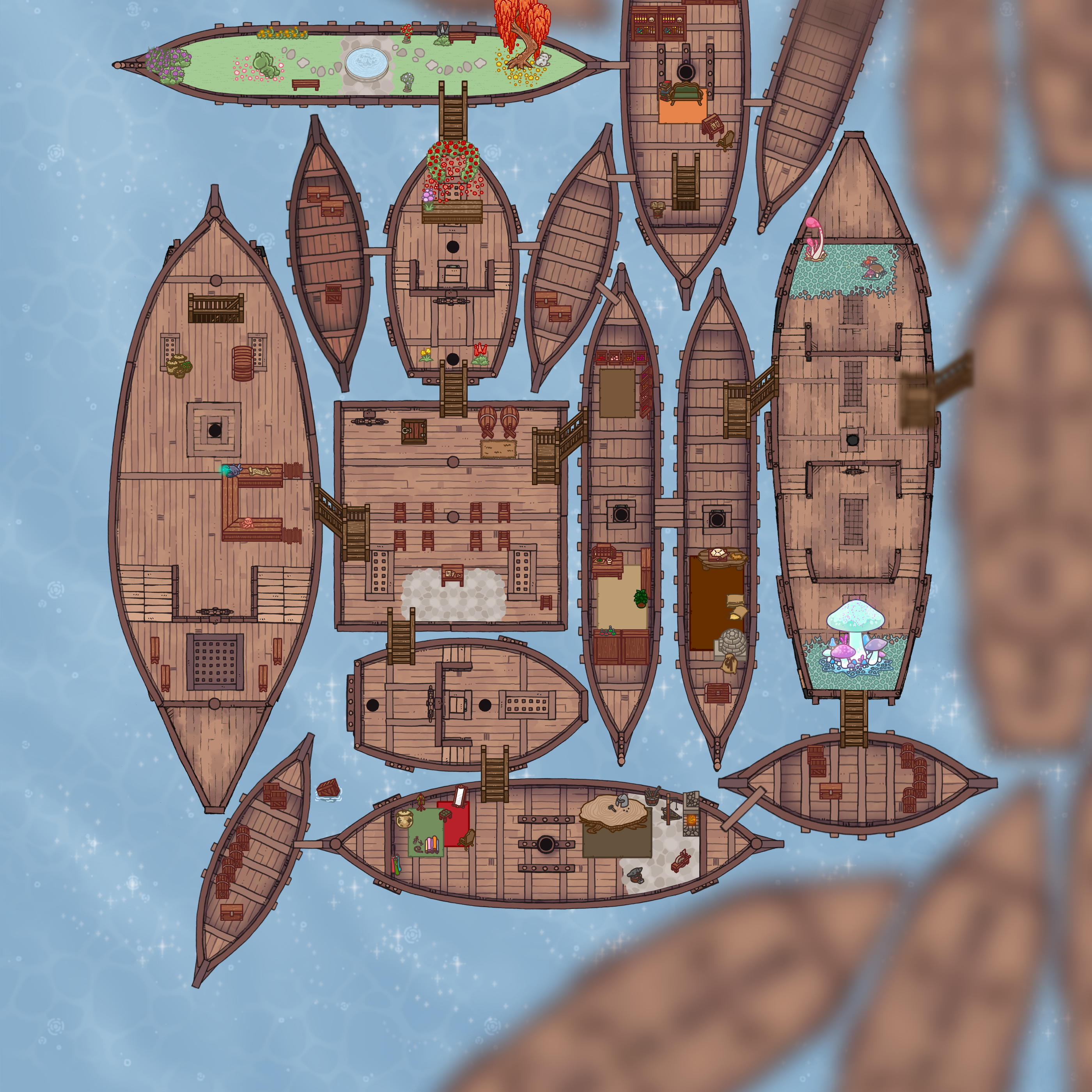 The Battle Map for Raften